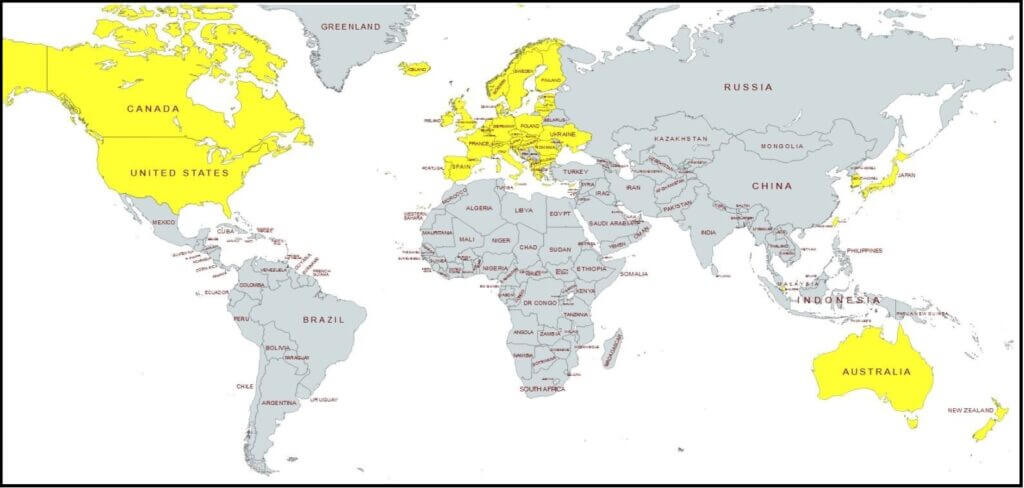 Western Government Map Eu Sanctions 1024x488